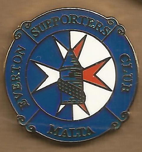 Badge Everton Fc Supporters Club Malta